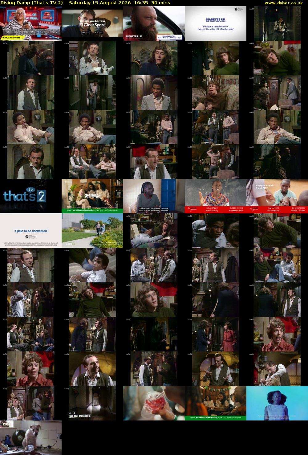 Rising Damp (That's TV 2) Saturday 15 August 2026 16:35 - 17:05