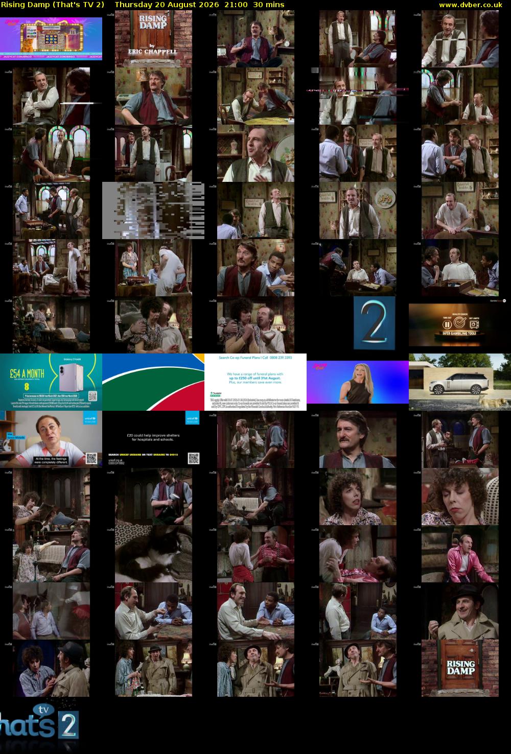 Rising Damp (That's TV 2) Thursday 20 August 2026 21:00 - 21:30