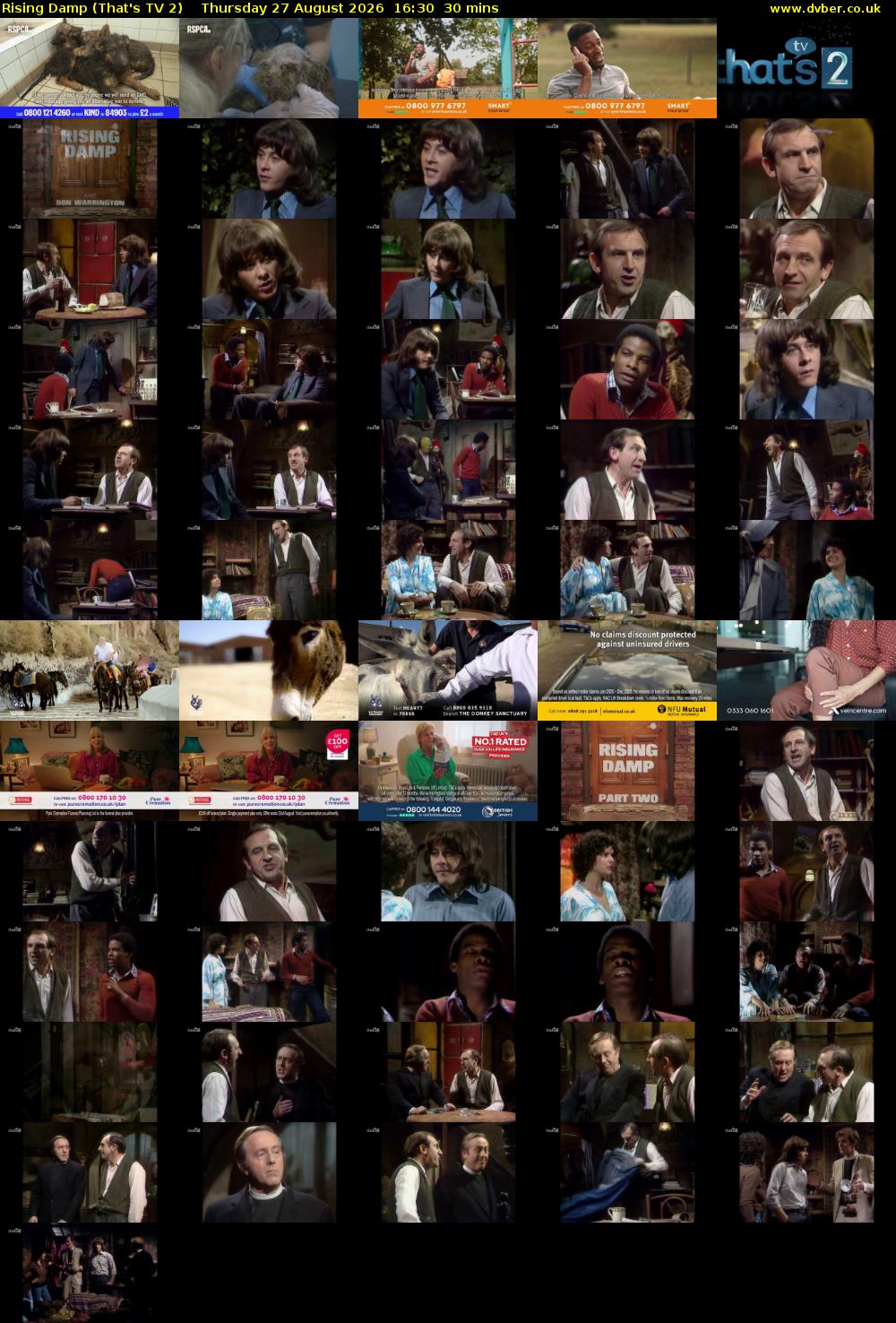 Rising Damp (That's TV 2) Thursday 27 August 2026 16:30 - 17:00
