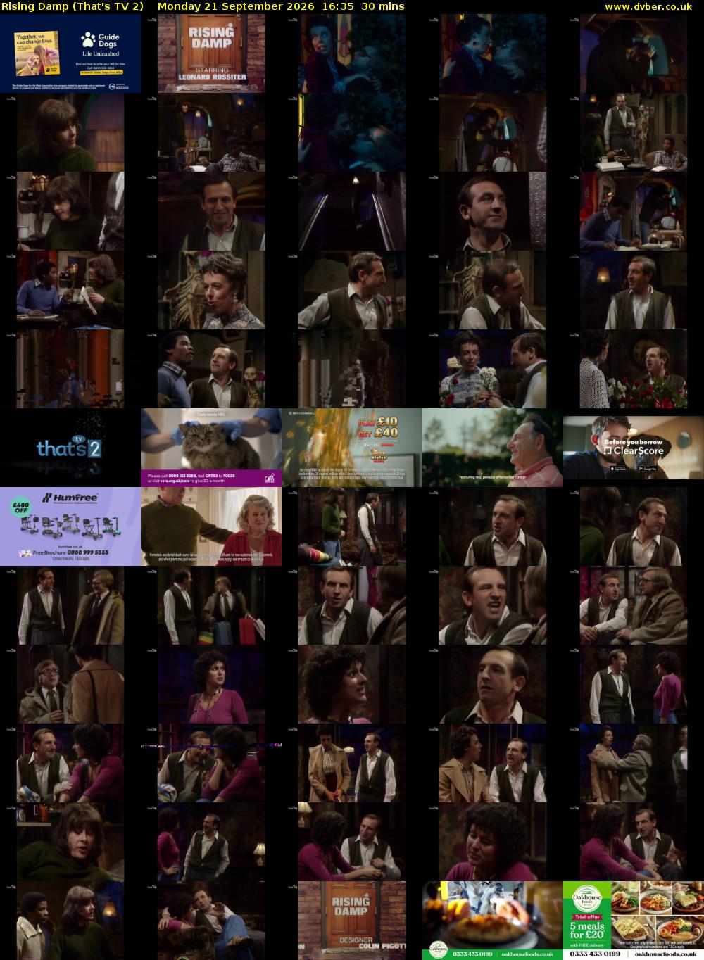 Rising Damp (That's TV 2) Monday 21 September 2026 16:35 - 17:05