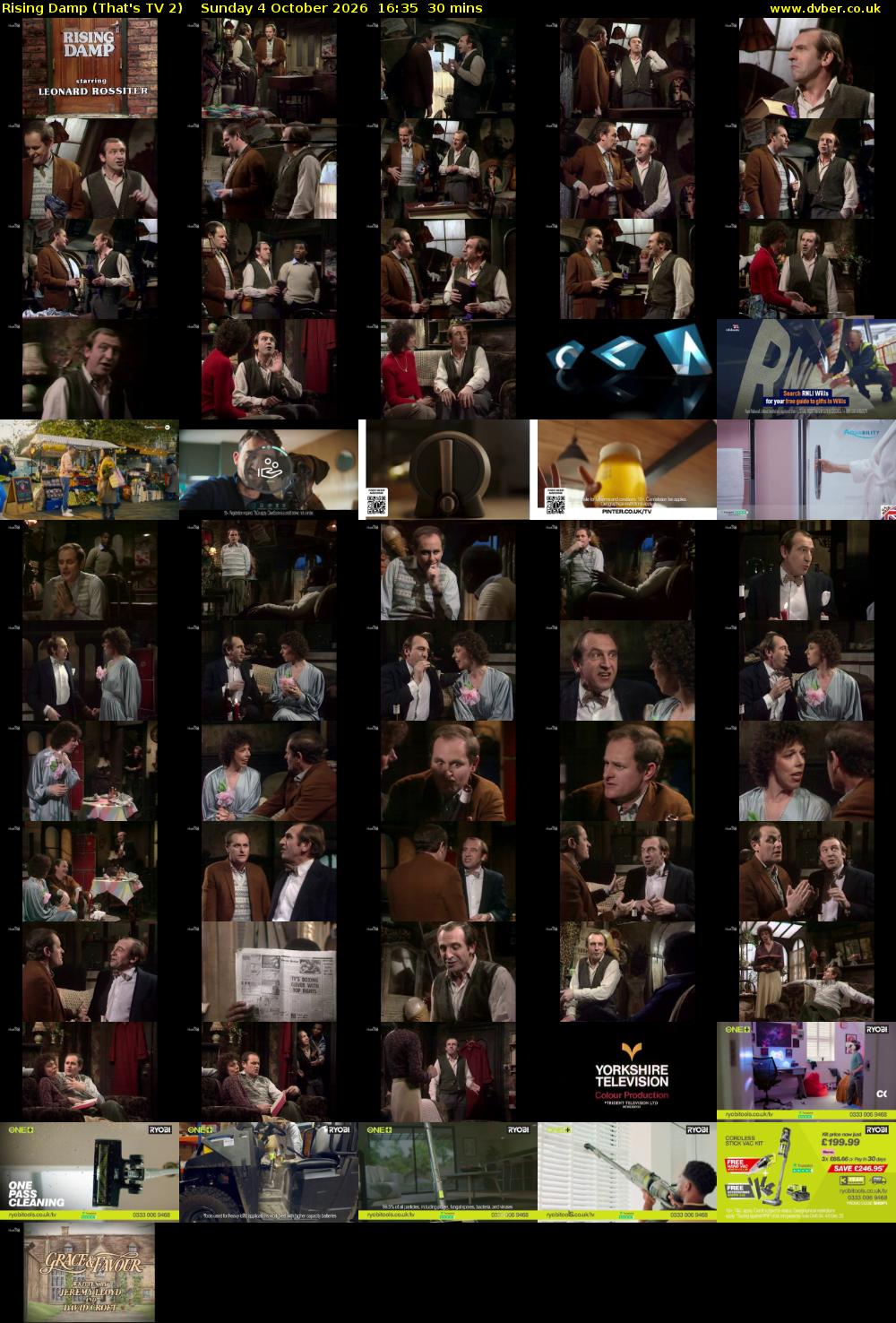 Rising Damp (That's TV 2) Sunday 4 October 2026 16:35 - 17:05