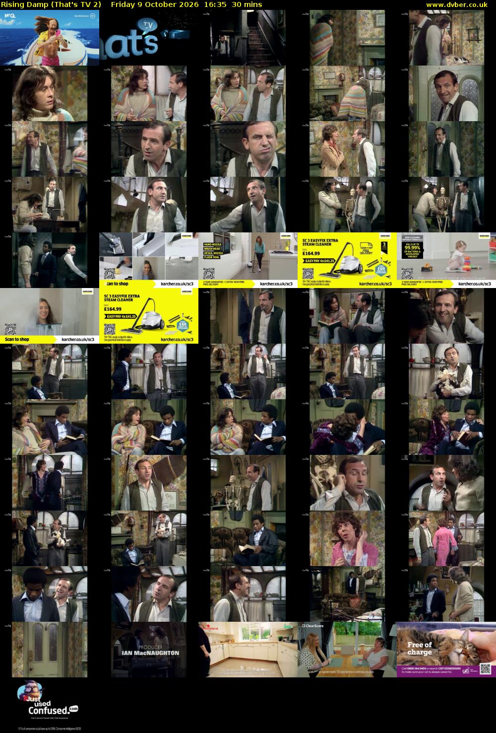 Rising Damp (That's TV 2) Friday 9 October 2026 16:35 - 17:05