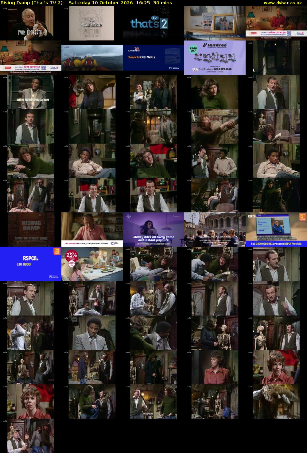 Rising Damp (That's TV 2) Saturday 10 October 2026 16:25 - 16:55