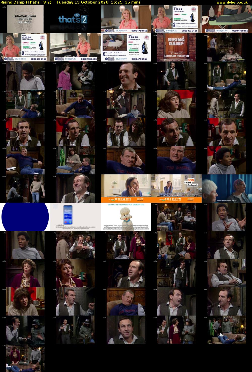 Rising Damp (That's TV 2) Tuesday 13 October 2026 16:25 - 17:00