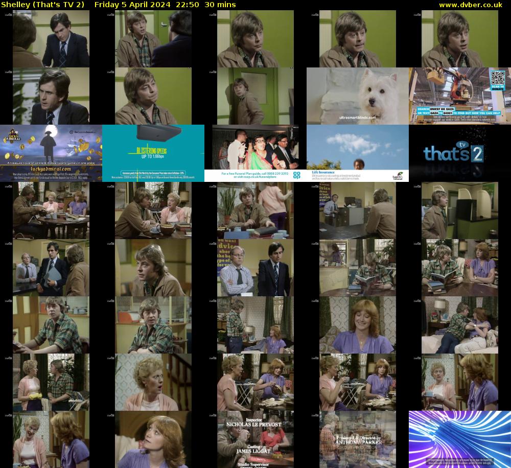 Shelley (That's TV 2) Friday 5 April 2024 22:50 - 23:20