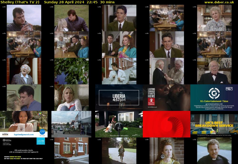 Shelley (That's TV 2) Sunday 28 April 2024 22:45 - 23:15