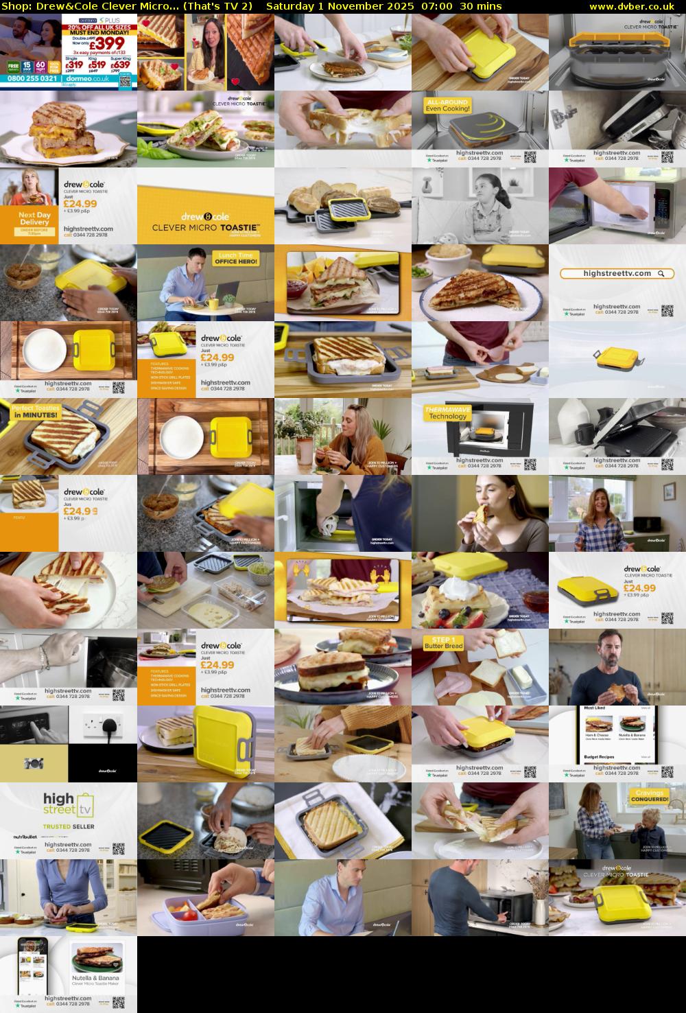 Shop: Drew&Cole Clever Micro... (That's TV 2) Saturday 1 November 2025 07:00 - 07:30