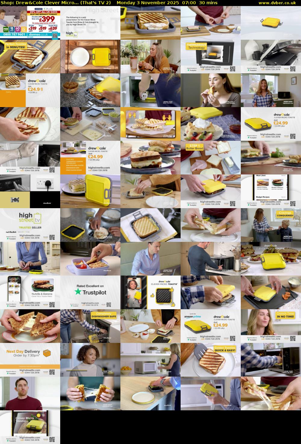 Shop: Drew&Cole Clever Micro... (That's TV 2) Monday 3 November 2025 07:00 - 07:30