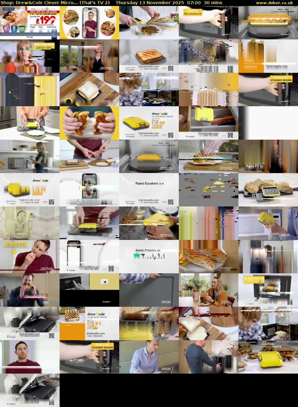 Shop: Drew&Cole Clever Micro... (That's TV 2) Thursday 13 November 2025 07:00 - 07:30