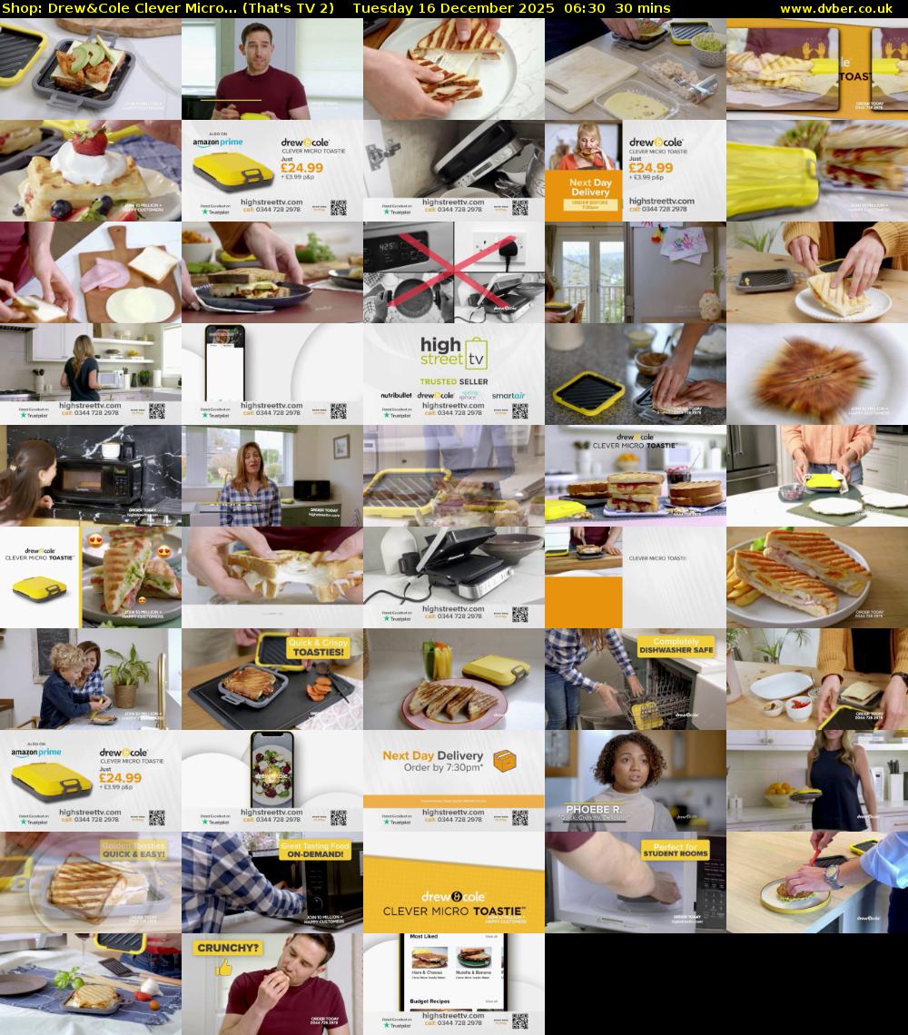 Shop: Drew&Cole Clever Micro... (That's TV 2) Tuesday 16 December 2025 06:30 - 07:00