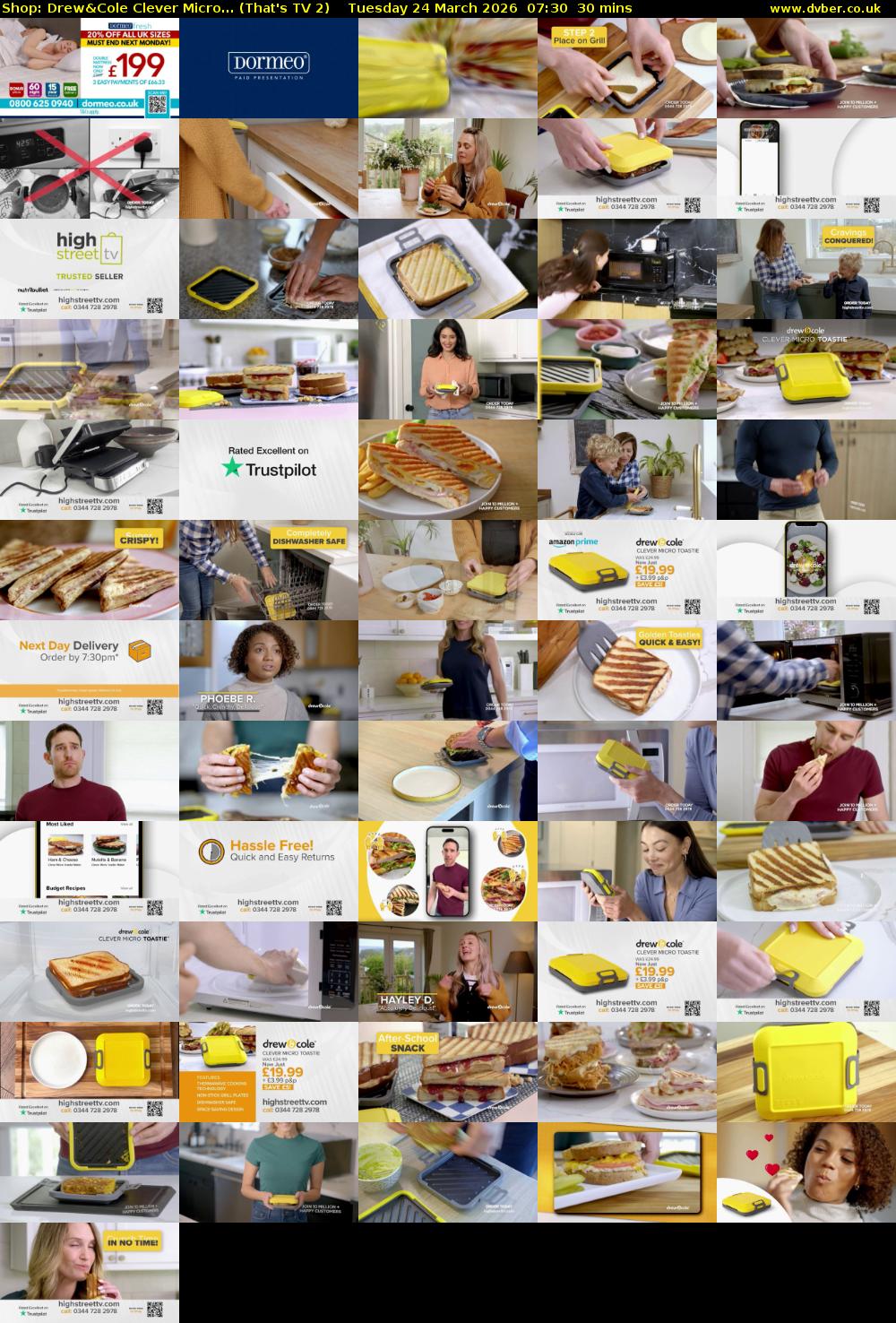 Shop: Drew&Cole Clever Micro... (That's TV 2) Tuesday 24 March 2026 07:30 - 08:00