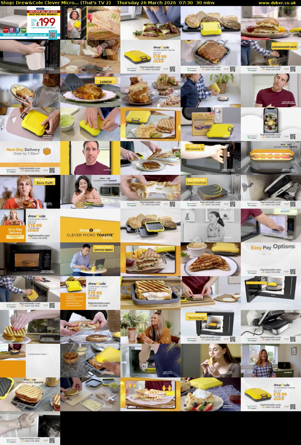 Shop: Drew&Cole Clever Micro... (That's TV 2) Thursday 26 March 2026 07:30 - 08:00