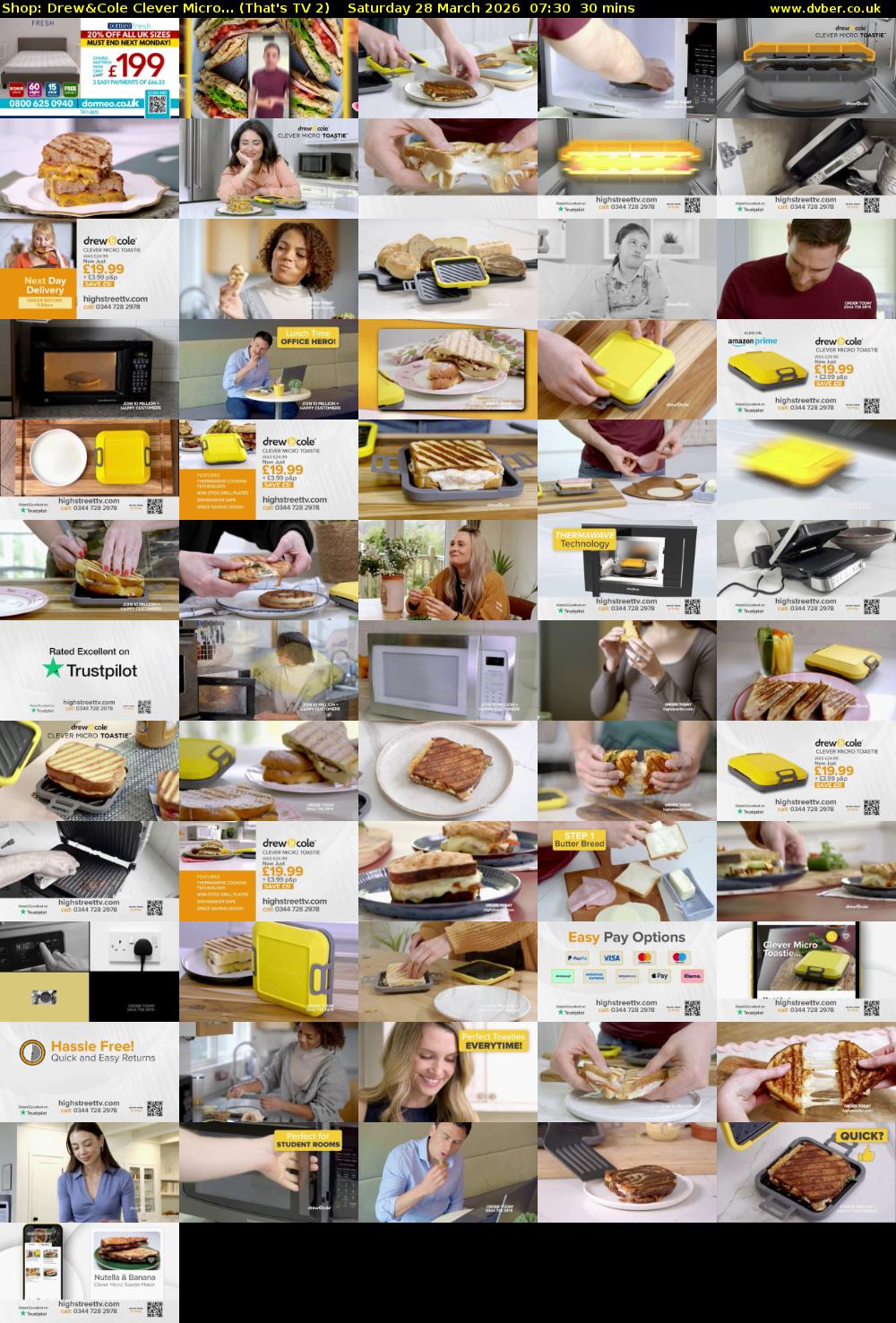 Shop: Drew&Cole Clever Micro... (That's TV 2) Saturday 28 March 2026 07:30 - 08:00