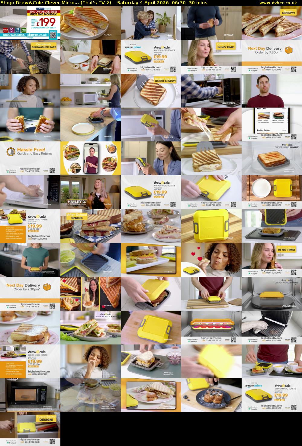 Shop: Drew&Cole Clever Micro... (That's TV 2) Saturday 4 April 2026 06:30 - 07:00