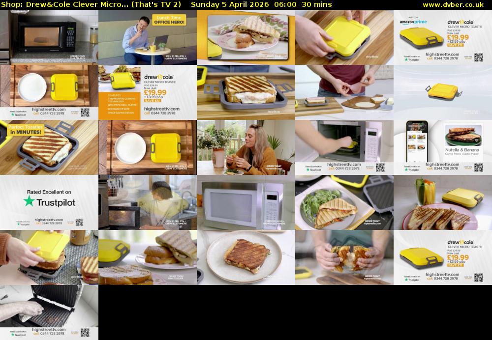 Shop: Drew&Cole Clever Micro... (That's TV 2) Sunday 5 April 2026 06:00 - 06:30
