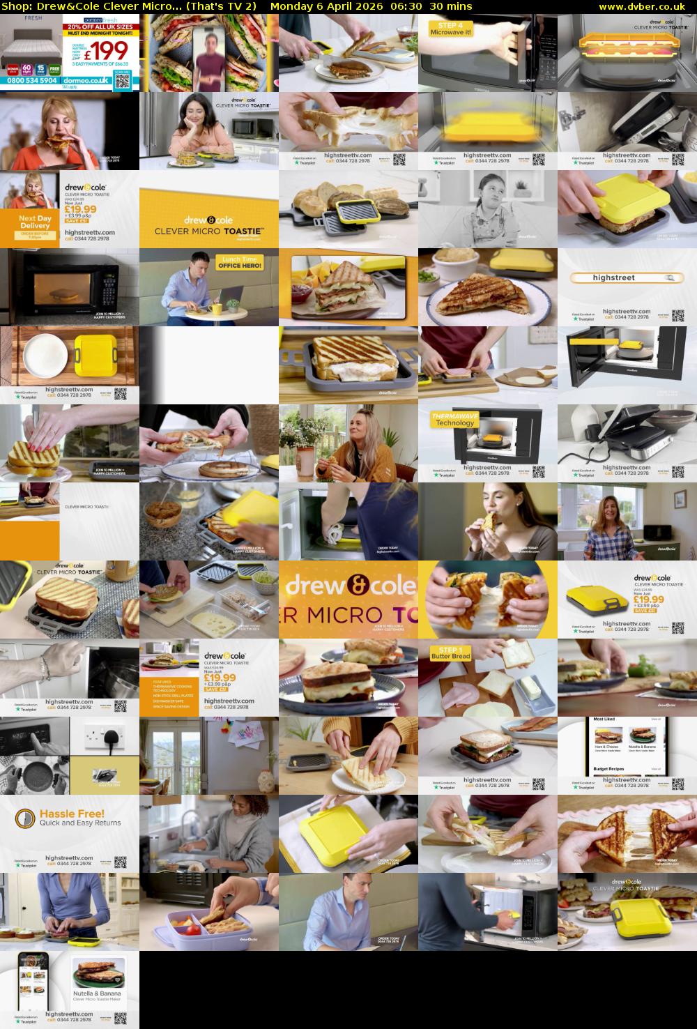 Shop: Drew&Cole Clever Micro... (That's TV 2) Monday 6 April 2026 06:30 - 07:00