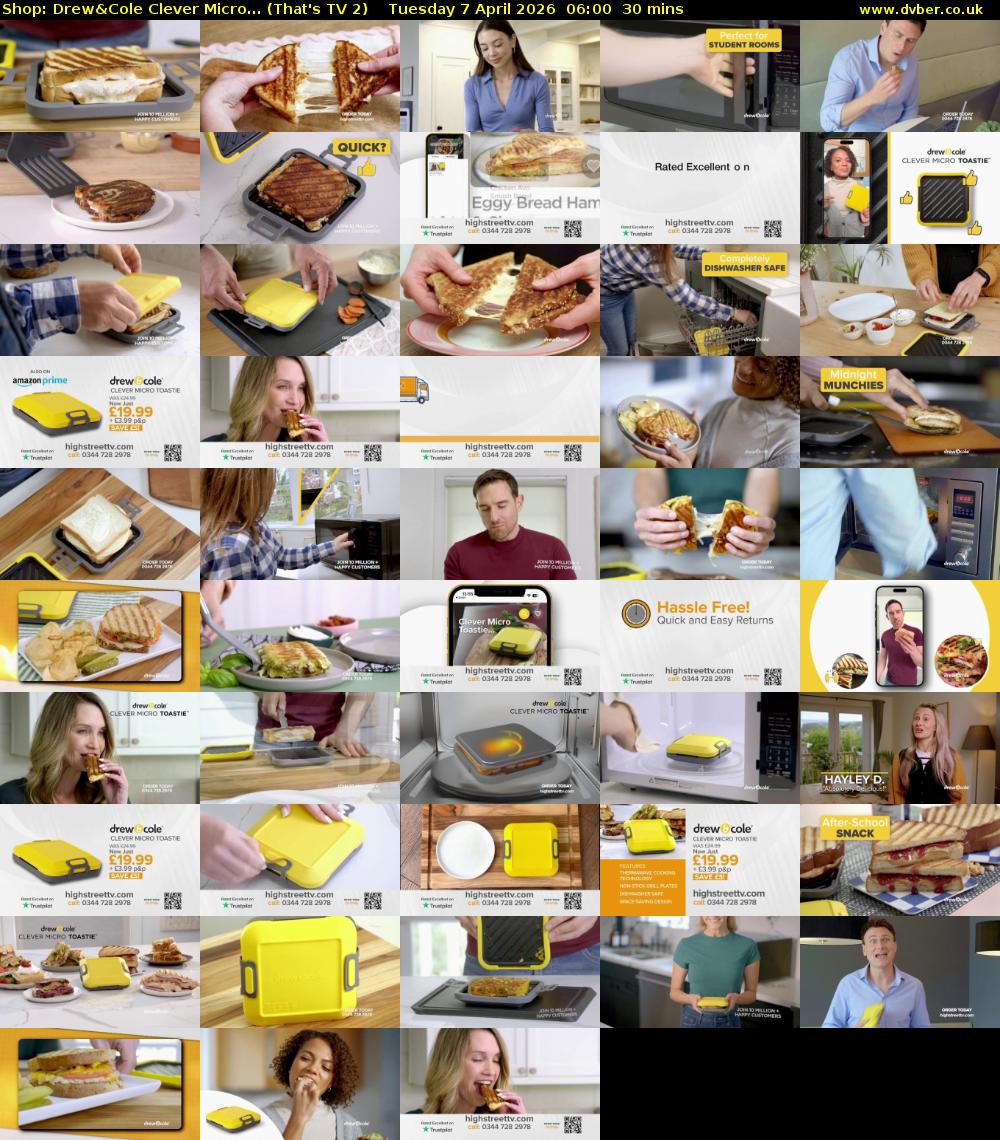 Shop: Drew&Cole Clever Micro... (That's TV 2) Tuesday 7 April 2026 06:00 - 06:30