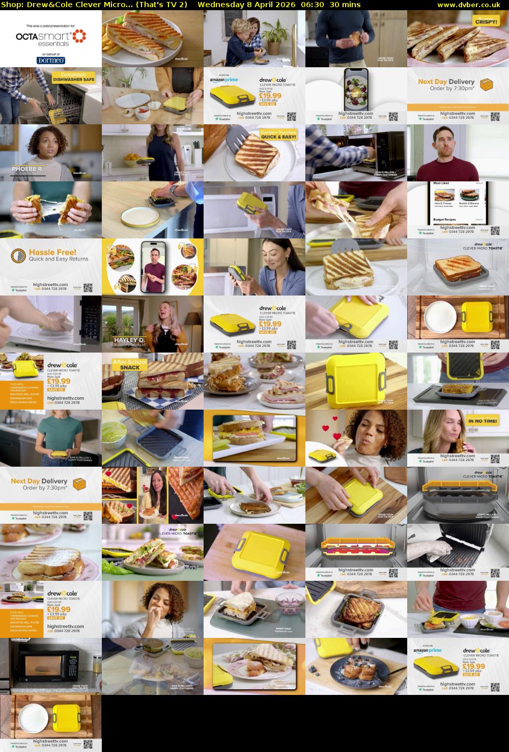 Shop: Drew&Cole Clever Micro... (That's TV 2) Wednesday 8 April 2026 06:30 - 07:00