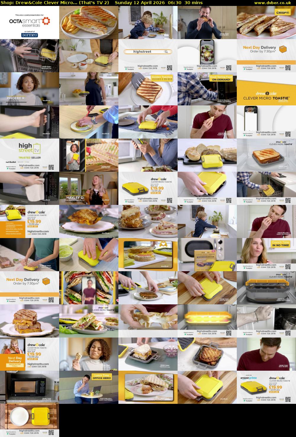 Shop: Drew&Cole Clever Micro... (That's TV 2) Sunday 12 April 2026 06:30 - 07:00