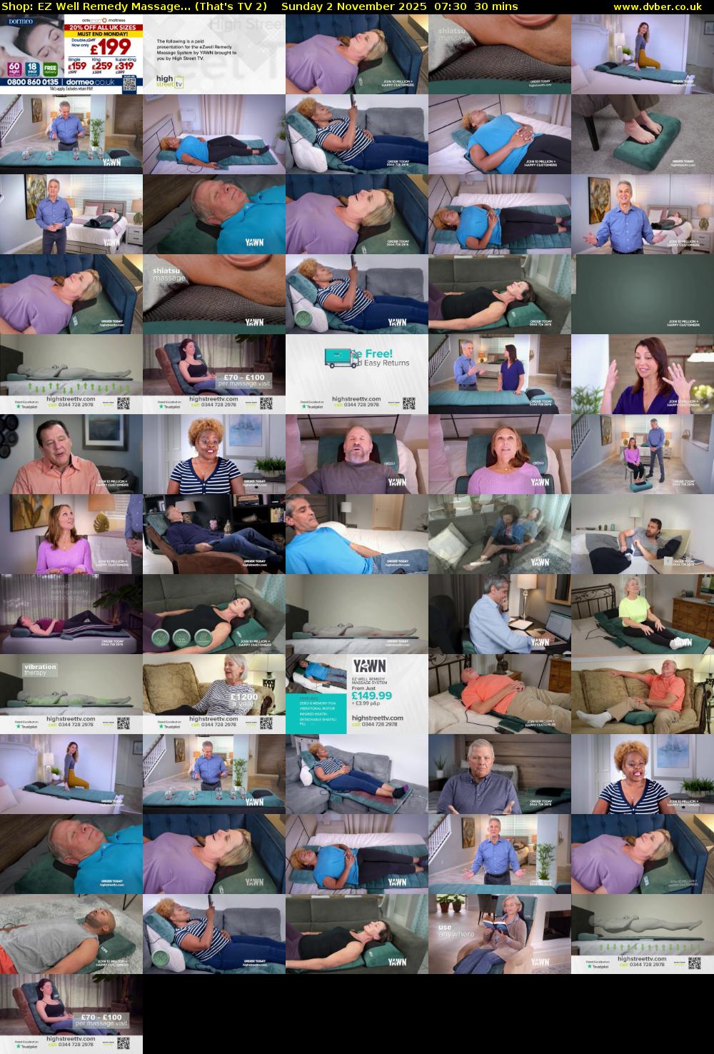 Shop: EZ Well Remedy Massage... (That's TV 2) Sunday 2 November 2025 07:30 - 08:00