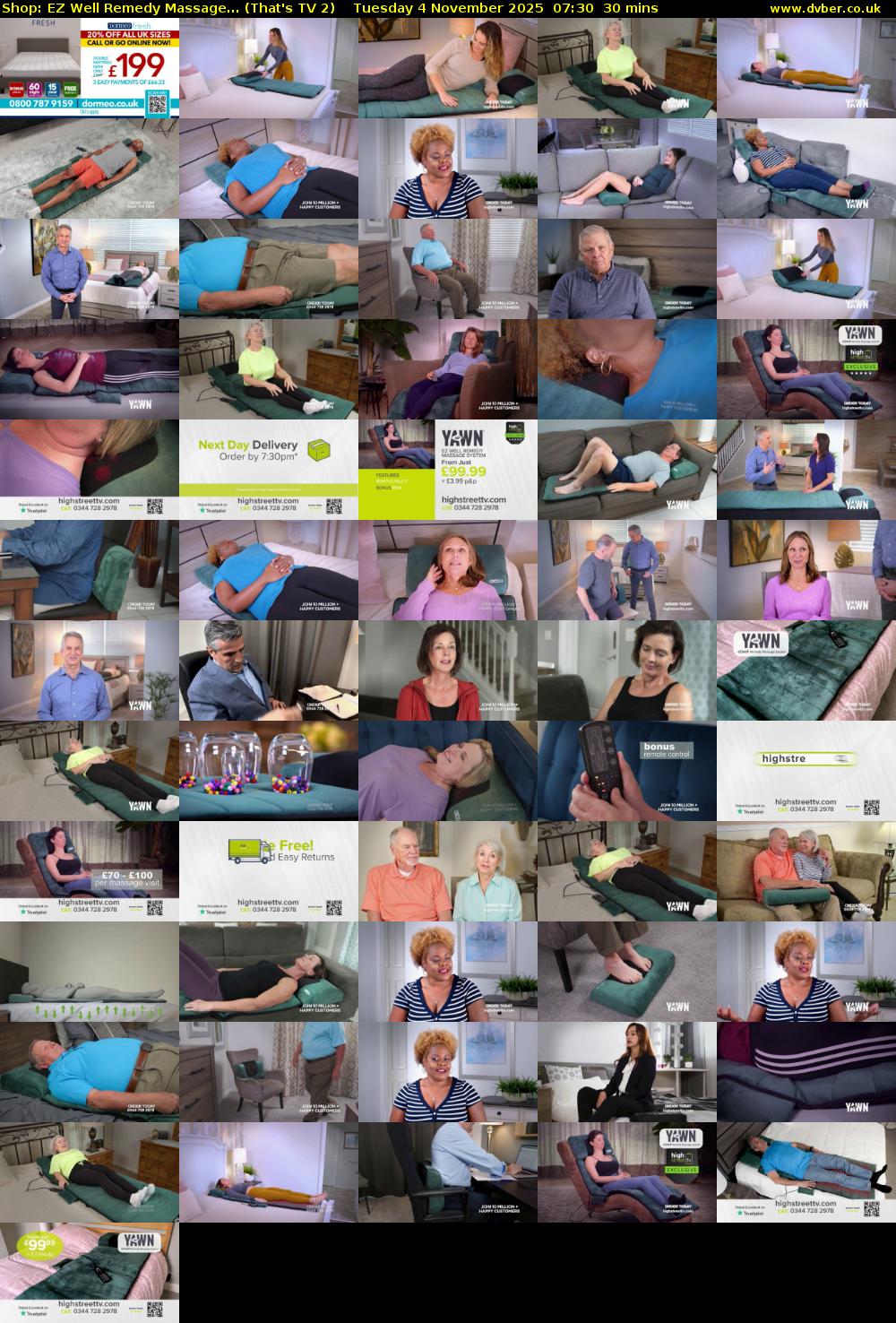 Shop: EZ Well Remedy Massage... (That's TV 2) Tuesday 4 November 2025 07:30 - 08:00