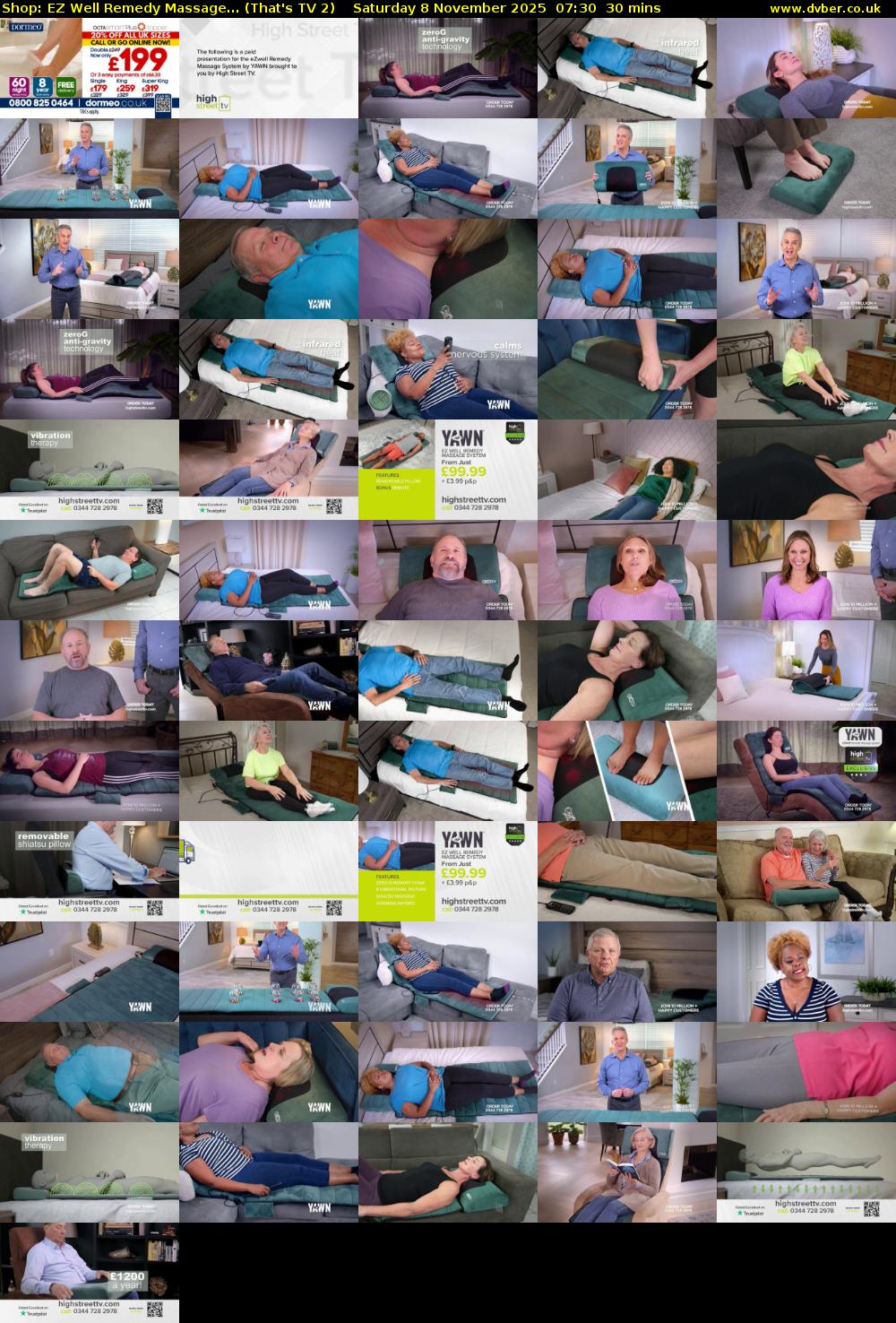 Shop: EZ Well Remedy Massage... (That's TV 2) Saturday 8 November 2025 07:30 - 08:00