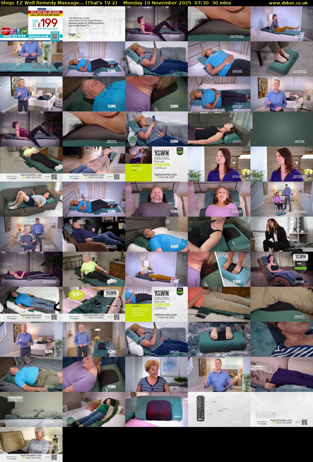 Shop: EZ Well Remedy Massage... (That's TV 2) Monday 10 November 2025 07:30 - 08:00