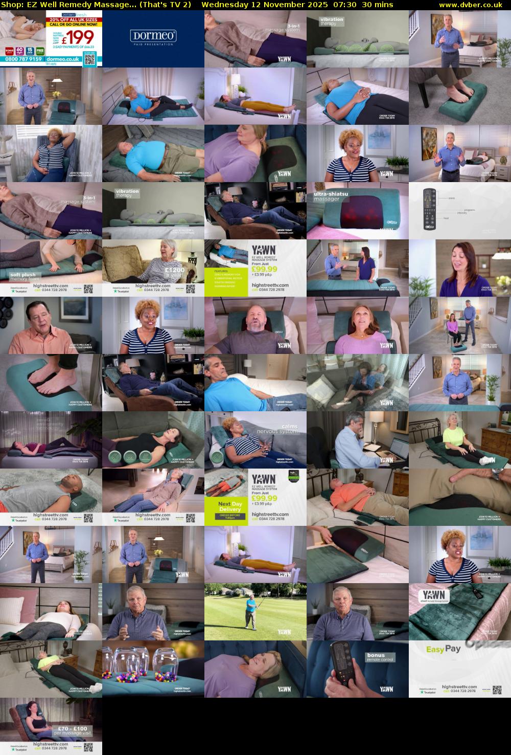 Shop: EZ Well Remedy Massage... (That's TV 2) Wednesday 12 November 2025 07:30 - 08:00