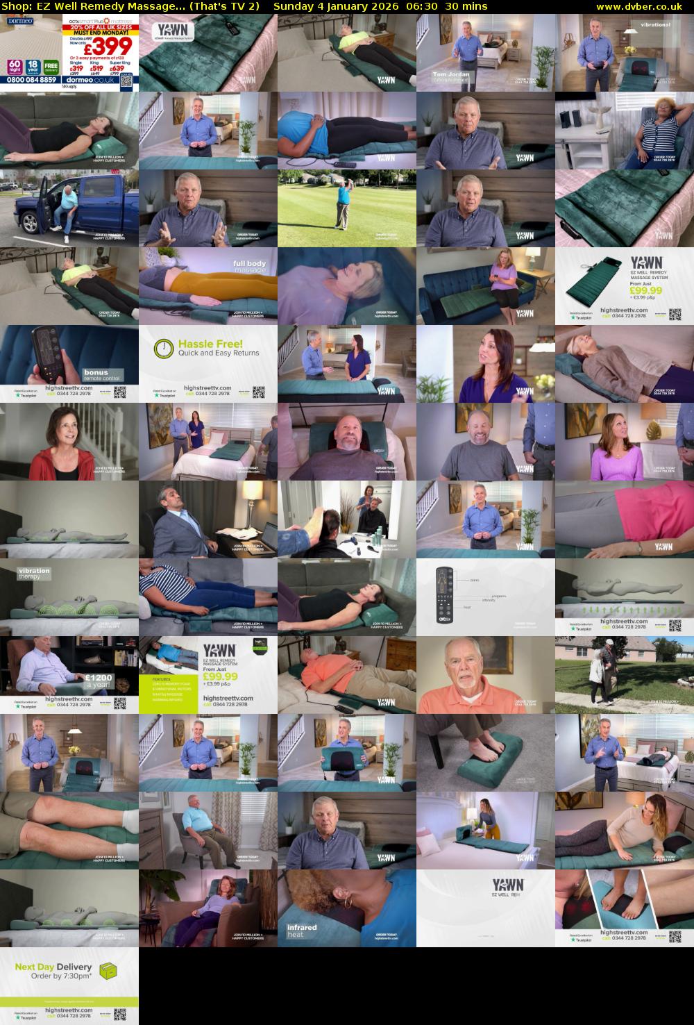 Shop: EZ Well Remedy Massage... (That's TV 2) Sunday 4 January 2026 06:30 - 07:00