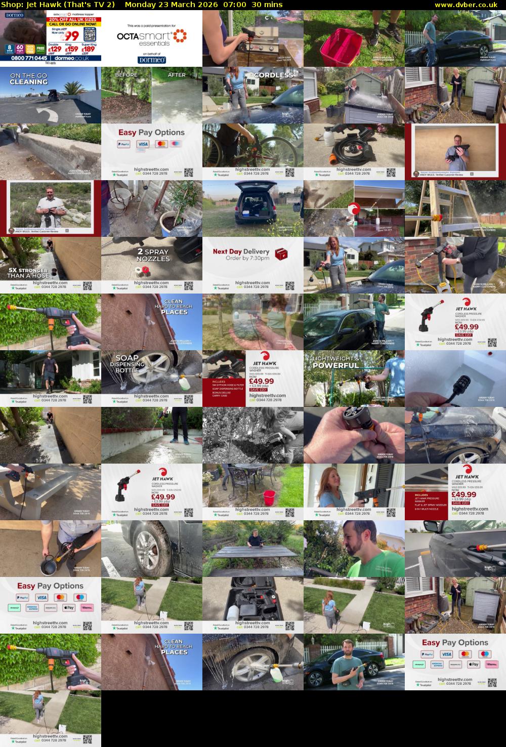 Shop: Jet Hawk (That's TV 2) Monday 23 March 2026 07:00 - 07:30