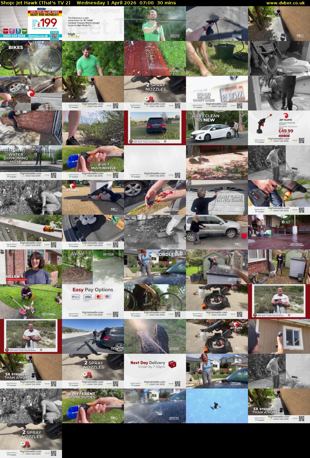 Shop: Jet Hawk (That's TV 2) Wednesday 1 April 2026 07:00 - 07:30