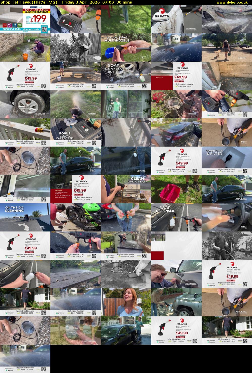 Shop: Jet Hawk (That's TV 2) Friday 3 April 2026 07:00 - 07:30