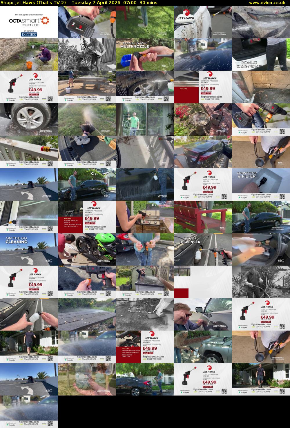 Shop: Jet Hawk (That's TV 2) Tuesday 7 April 2026 07:00 - 07:30