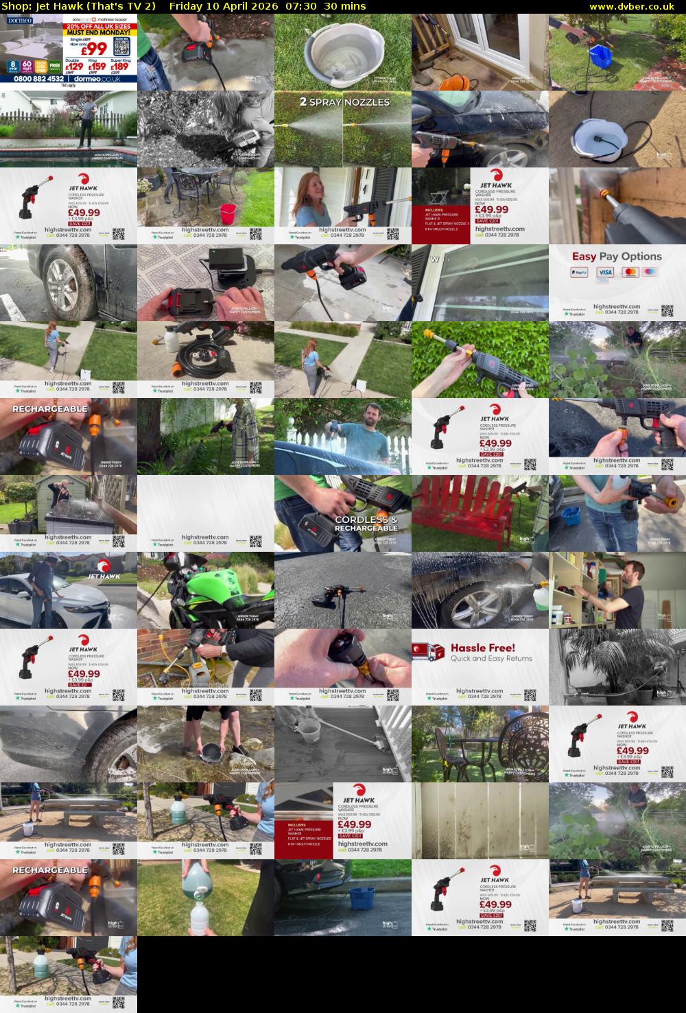 Shop: Jet Hawk (That's TV 2) Friday 10 April 2026 07:30 - 08:00