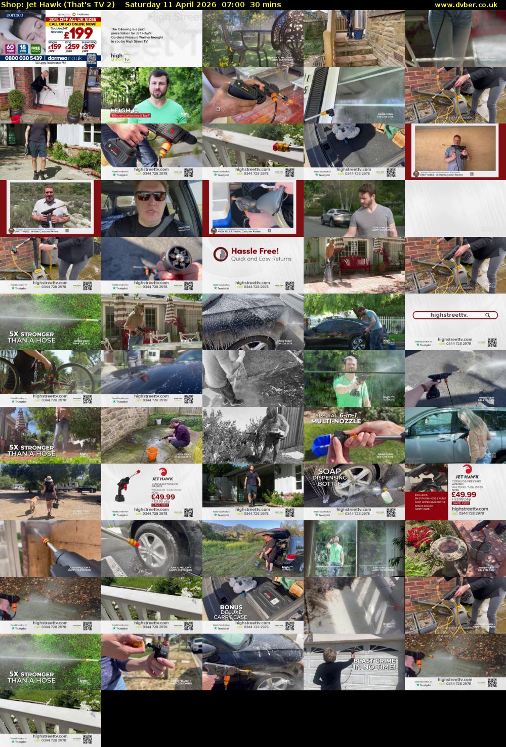 Shop: Jet Hawk (That's TV 2) Saturday 11 April 2026 07:00 - 07:30