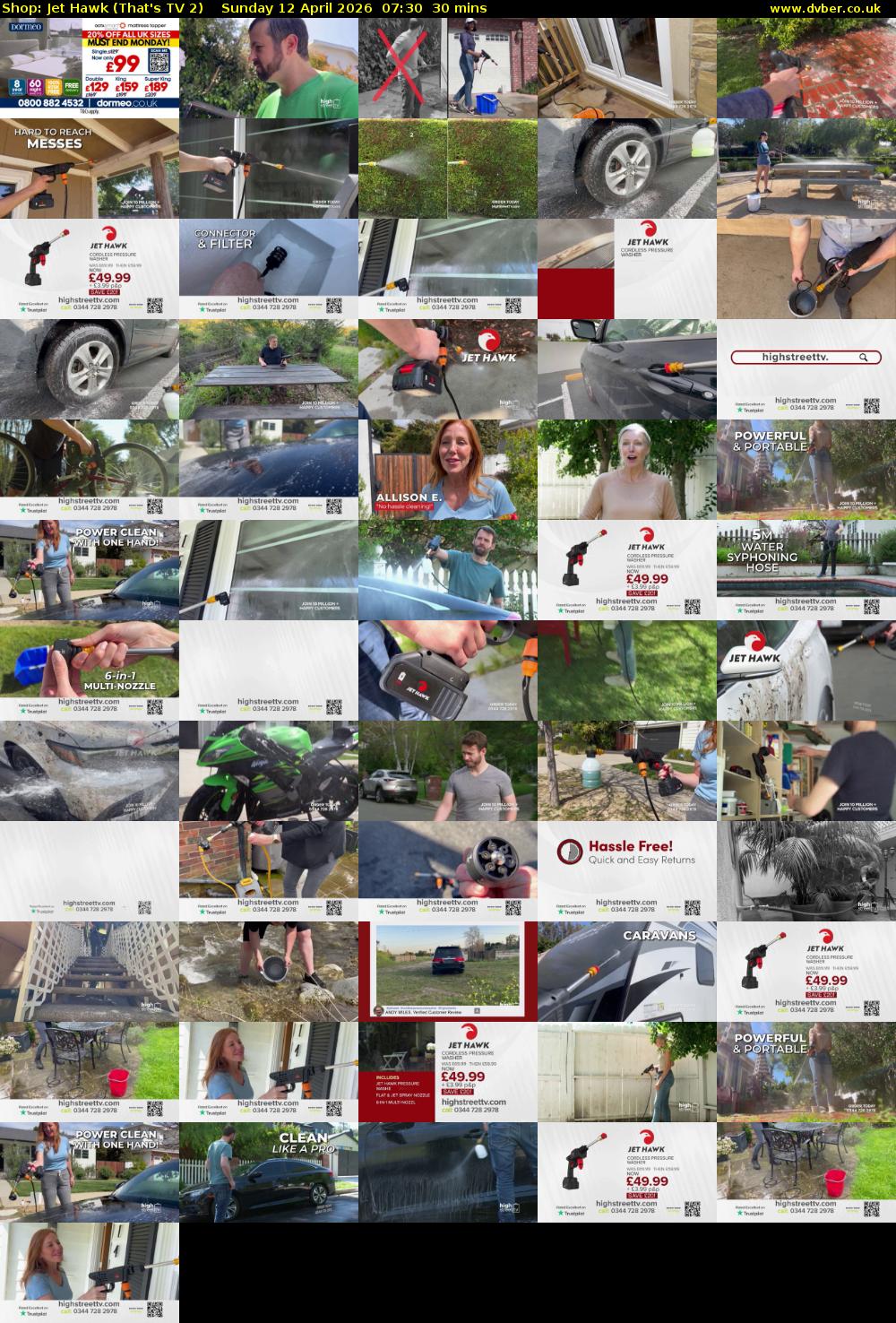 Shop: Jet Hawk (That's TV 2) Sunday 12 April 2026 07:30 - 08:00