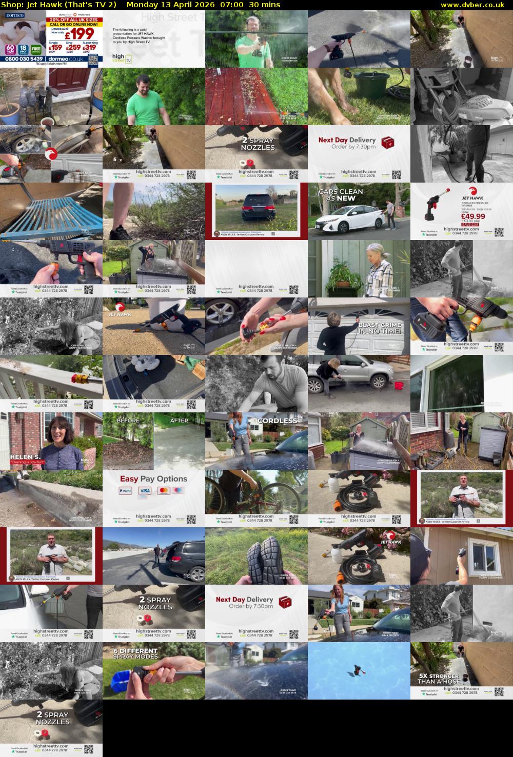 Shop: Jet Hawk (That's TV 2) Monday 13 April 2026 07:00 - 07:30