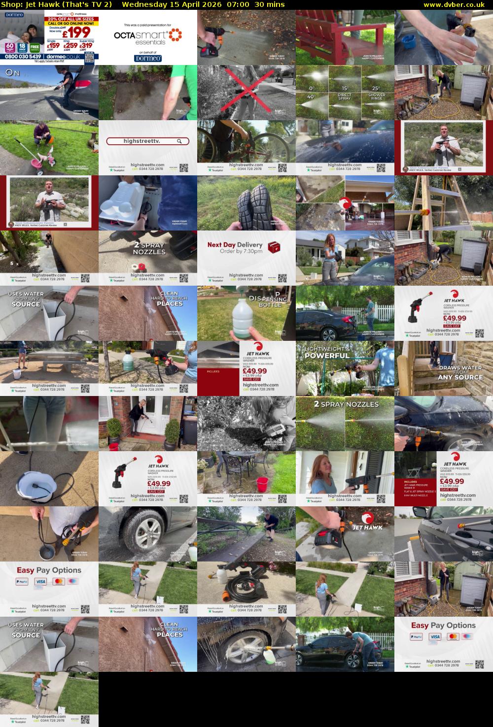 Shop: Jet Hawk (That's TV 2) Wednesday 15 April 2026 07:00 - 07:30