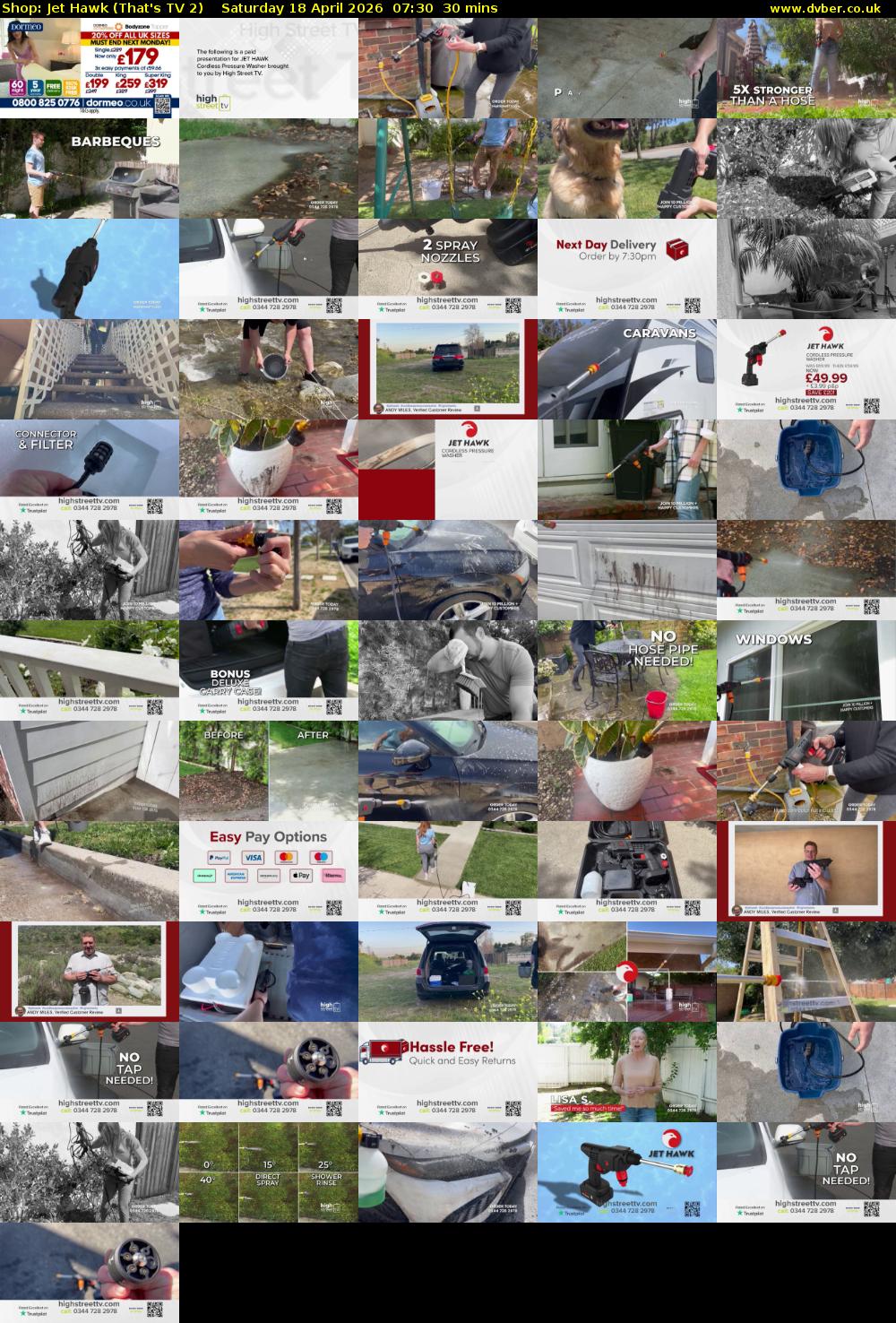 Shop: Jet Hawk (That's TV 2) Saturday 18 April 2026 07:30 - 08:00