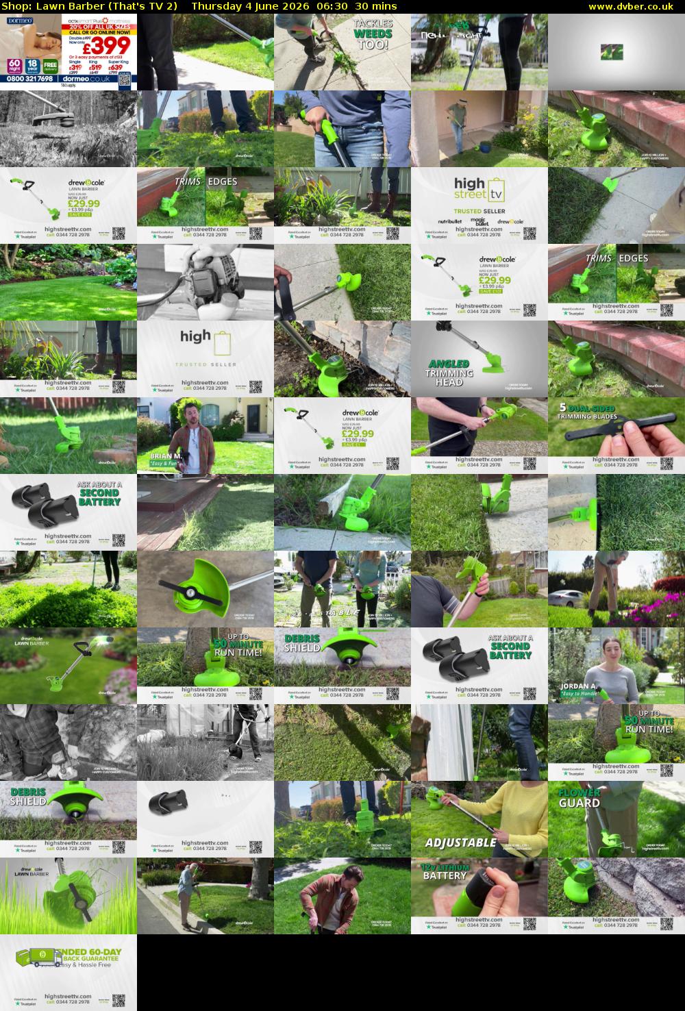 Shop: Lawn Barber (That's TV 2) Thursday 4 June 2026 06:30 - 07:00