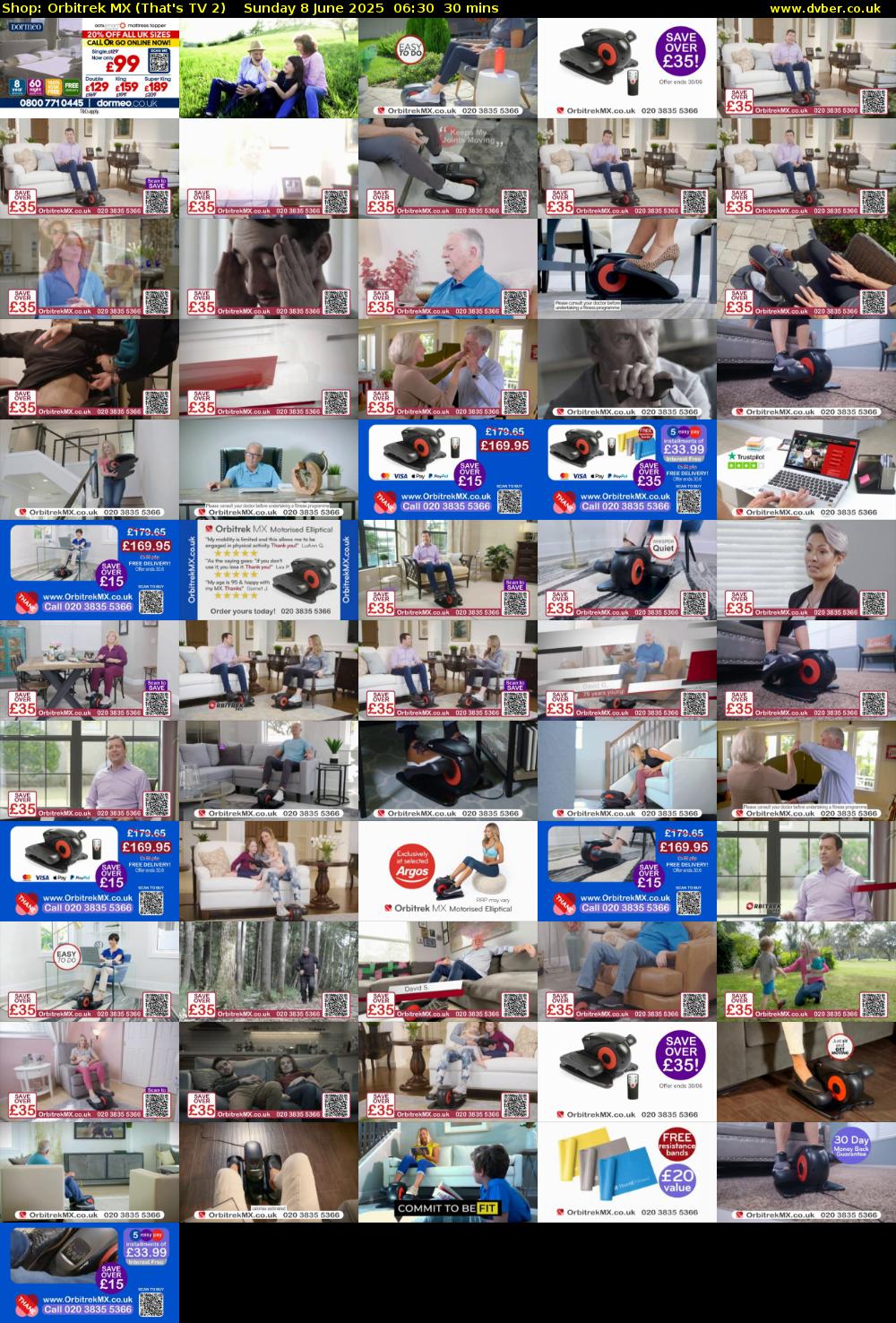 Shop: Orbitrek MX (That's TV 2) Sunday 8 June 2025 06:30 - 07:00