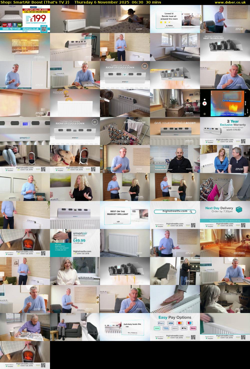 Shop: SmartAir Boost (That's TV 2) Thursday 6 November 2025 06:30 - 07:00