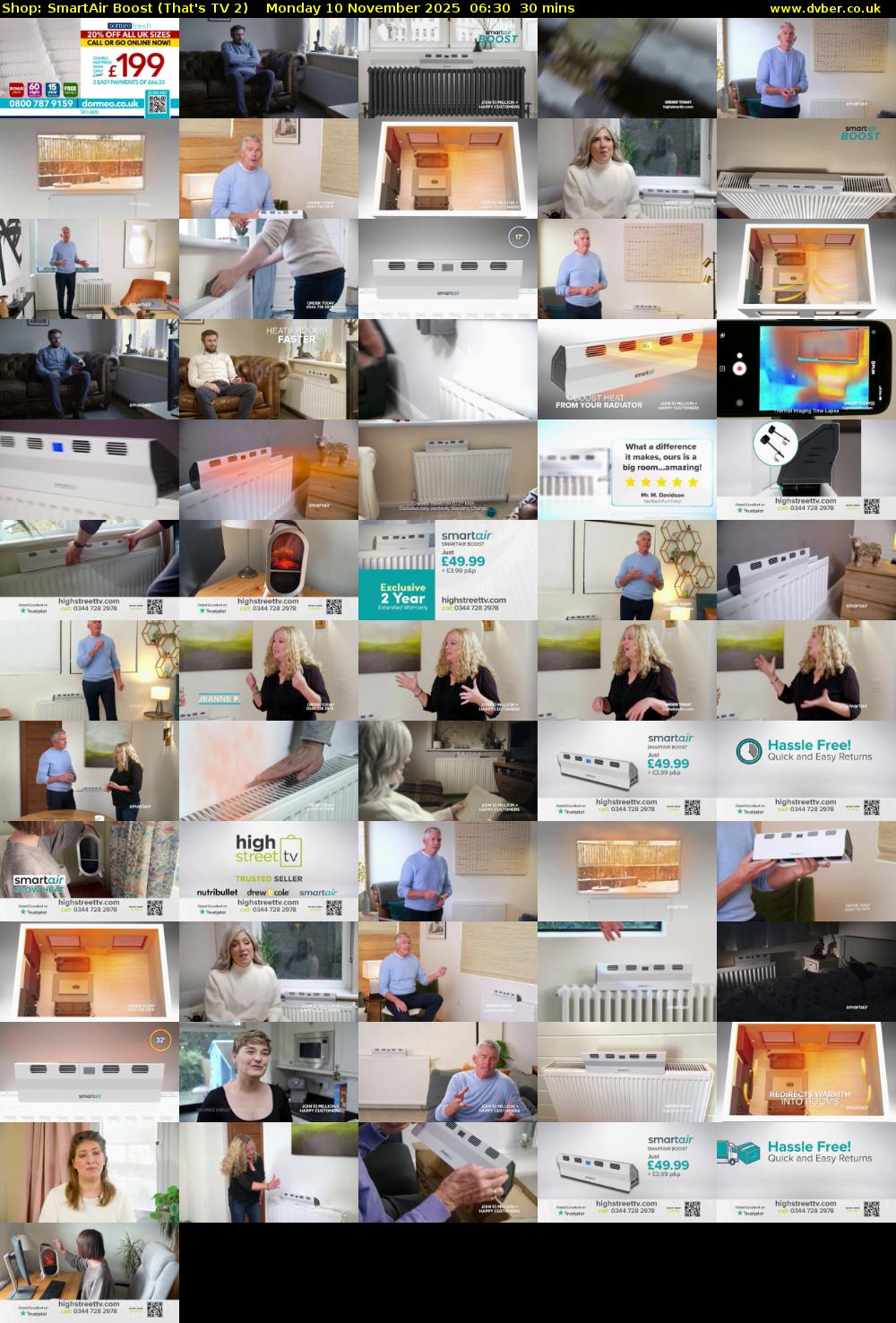 Shop: SmartAir Boost (That's TV 2) Monday 10 November 2025 06:30 - 07:00