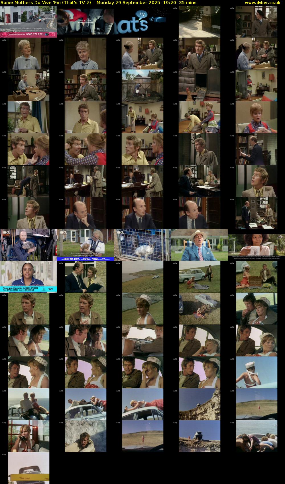 Some Mothers Do 'Ave 'Em (That's TV 2) Monday 29 September 2025 19:20 - 19:55