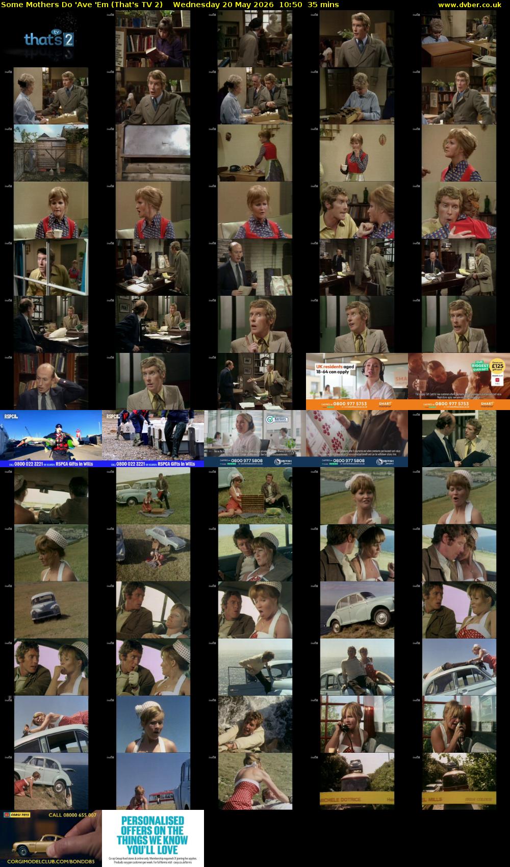 Some Mothers Do 'Ave 'Em (That's TV 2) Wednesday 20 May 2026 10:50 - 11:25