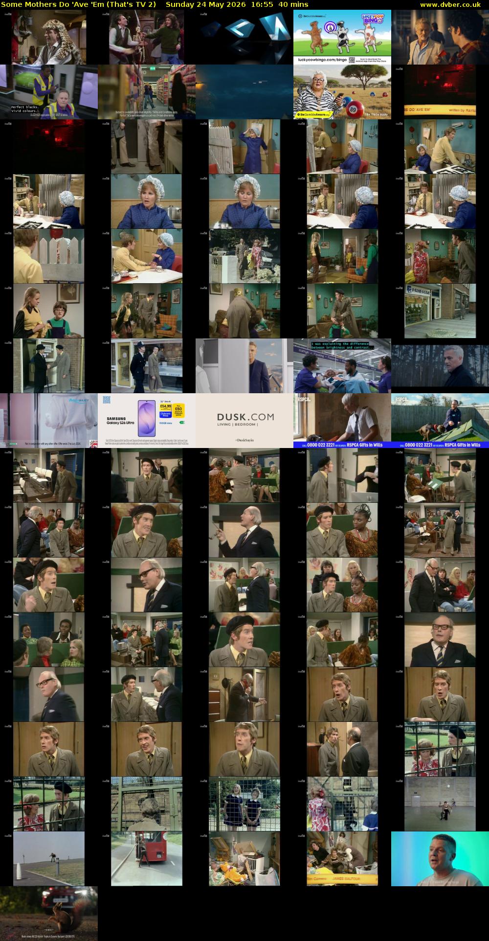 Some Mothers Do 'Ave 'Em (That's TV 2) Sunday 24 May 2026 16:55 - 17:35
