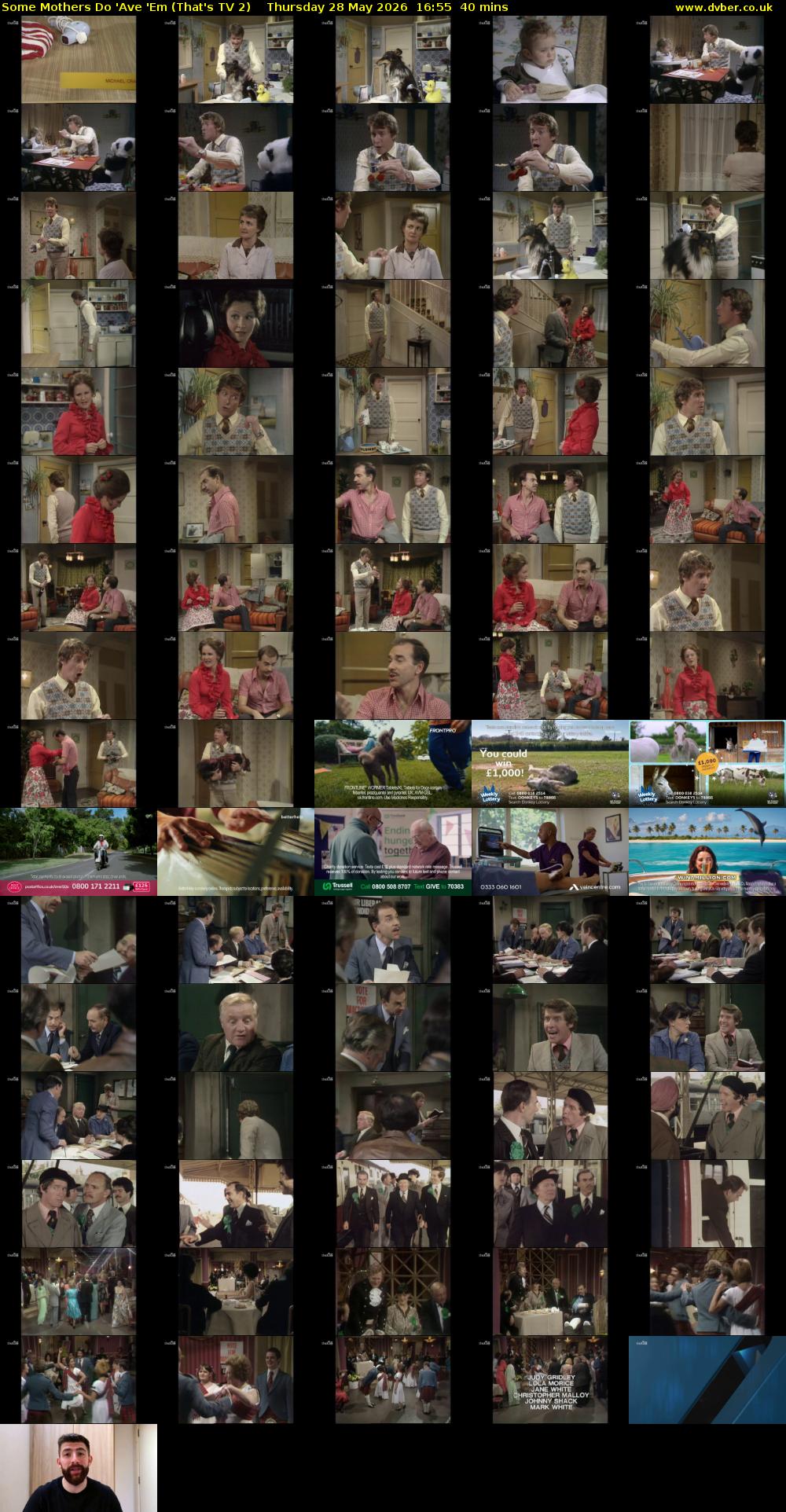 Some Mothers Do 'Ave 'Em (That's TV 2) Thursday 28 May 2026 16:55 - 17:35