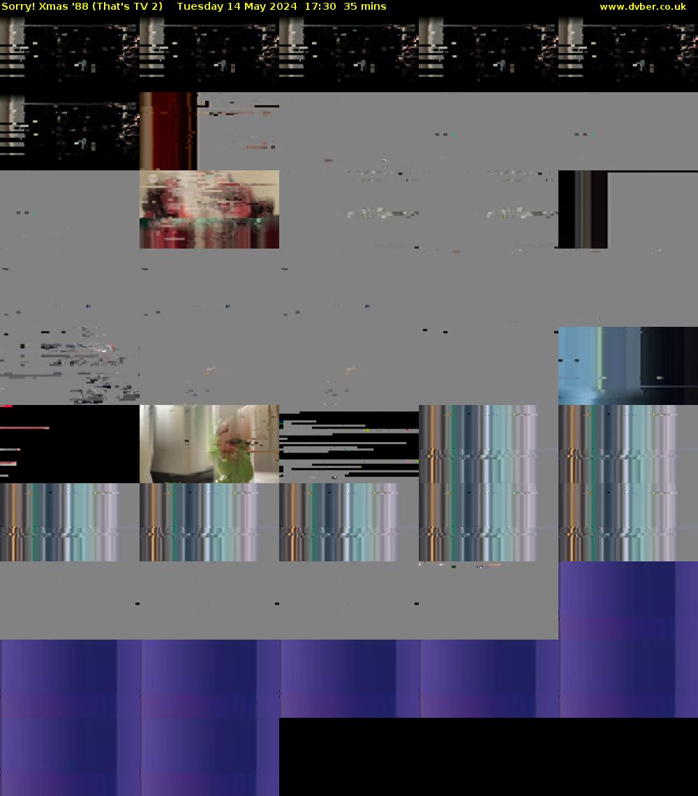 Sorry! Xmas '88 (That's TV 2) Tuesday 14 May 2024 17:30 - 18:05
