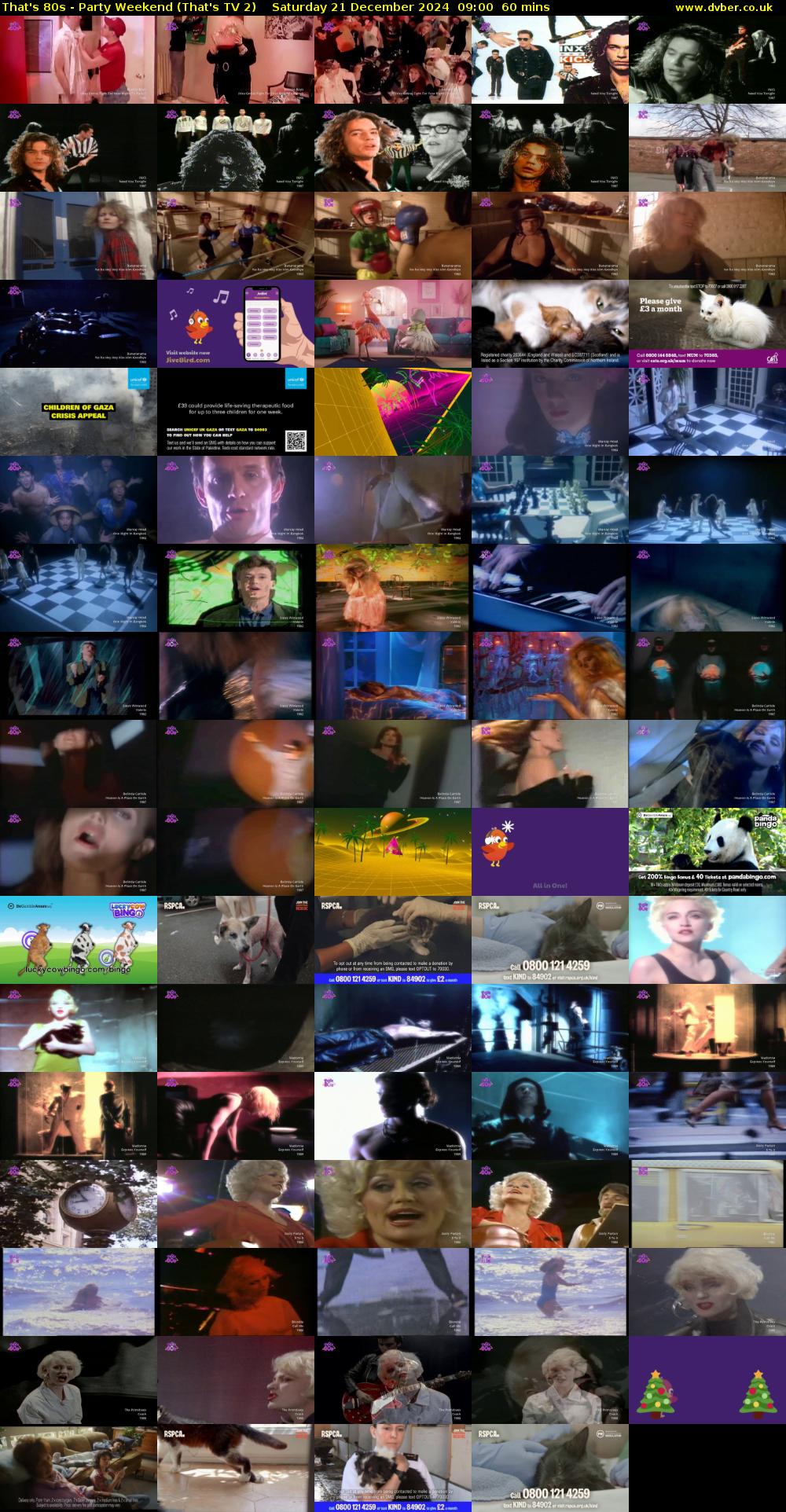 That's 80s - Party Weekend (That's TV 2) Saturday 21 December 2024 09:00 - 10:00