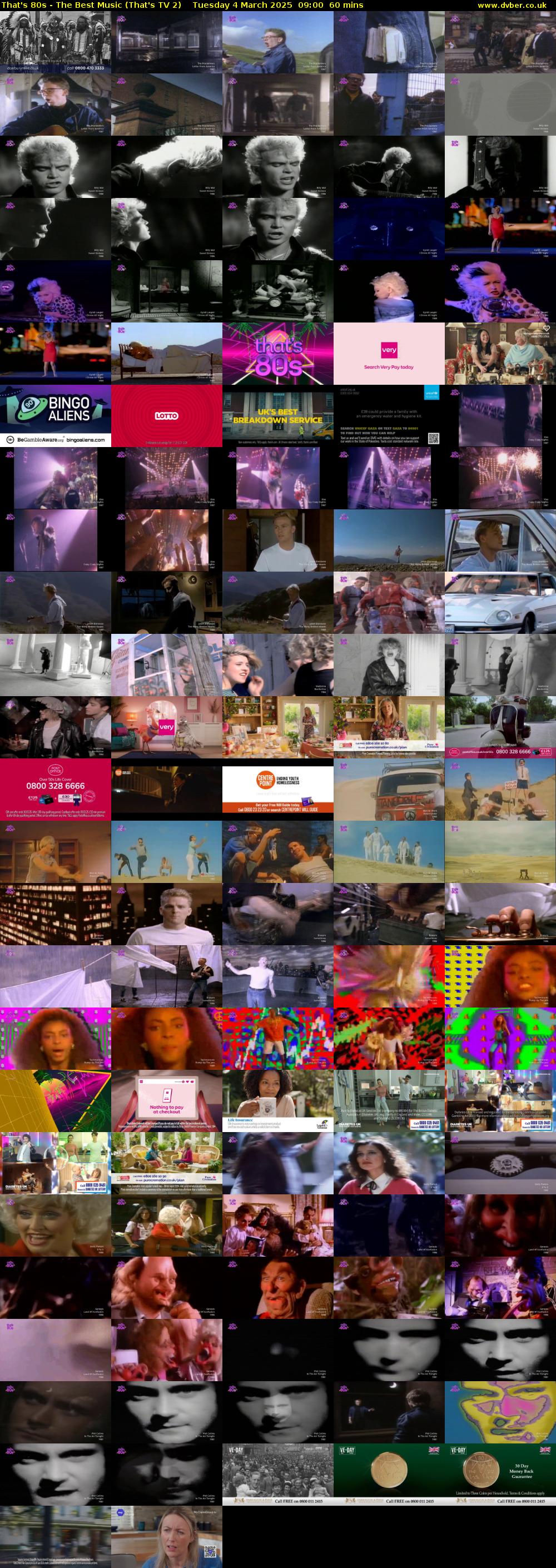 That's 80s - The Best Music (That's TV 2) Tuesday 4 March 2025 09:00 - 10:00